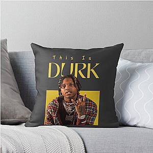Lil Durk Drill Rap Legends Apparel Throw Pillow