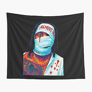 Lil Durk WPAP Art Tapestry