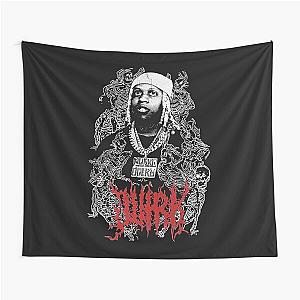 Lil Durk Street Dark Aesthetic Tapestry