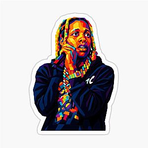 Lil Durk Pop Art Sticker