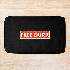Free Lil Durk Red Tag Bath Mat
