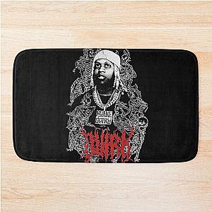 Lil Durk Street Dark Aesthetic Bath Mat