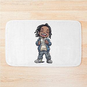 Lil Durk Cartoon Bath Mat