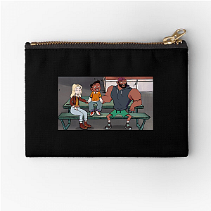 Small Name, Loud Laughs Lil Kev Zipper Pouches