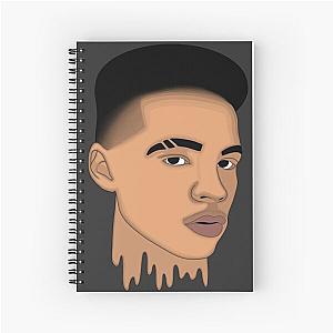 Lil Mosey Line Art Spiral Notebook