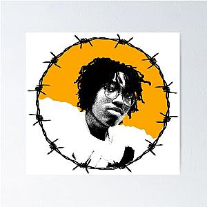 Vintage Wire Style Poster Lil Tecca