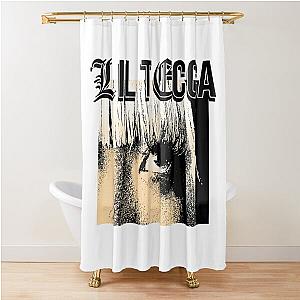 Vintage Lil Tecca Shower Curtain