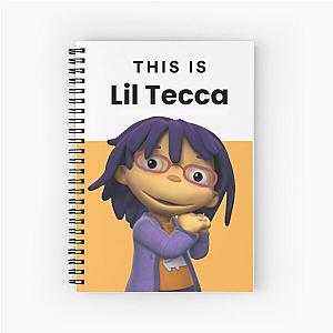 This is Lil Tecca spotify meme Spiral Notebook