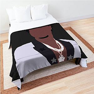 lil tjay silhouette Comforter