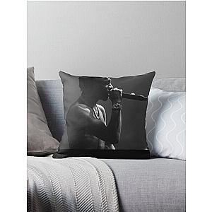 Lil Tjay Black White Classic Throw Pillow