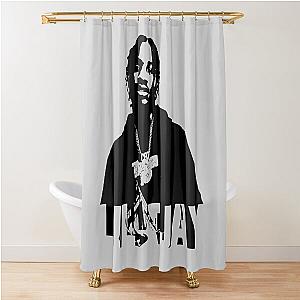  Lil Tjay rapper designs  Shower Curtain