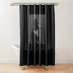 Lil Tjay Black White Classic Shower Curtain