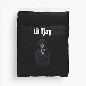 Lil Tjay Cartoon Hoodie Duvet Cover