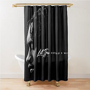 Lil Tjay - Black And White Shower Curtain