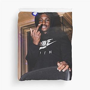 Lil Tjay Middle Finger Duvet Cover