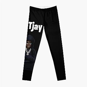 Lil Tjay Cartoon Hoodie Leggings