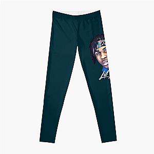 Animal Rapper Lil Tjay Hiphop Gift For Christmas Leggings