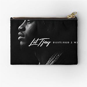 Lil Tjay Black Music Zipper Pouch