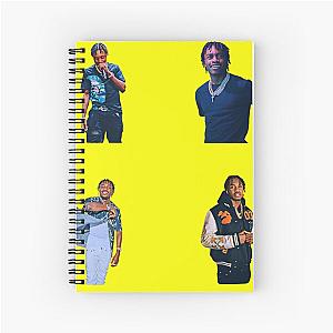 Lil Tjay Sticker Pack | Lil Tjay Stickers / Pin Spiral Notebook