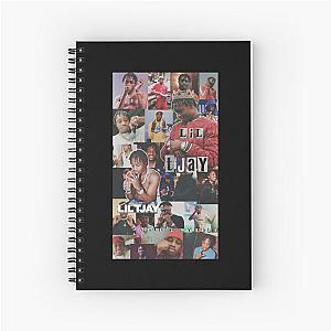 Lil Tjay Collage Spiral Notebook