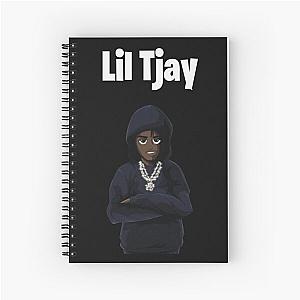 Lil Tjay Cartoon Hoodie Spiral Notebook