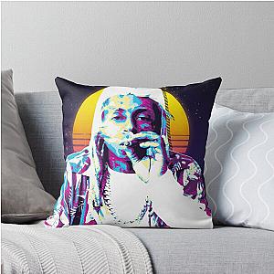 Lil Wayne Retro Throw Pillow