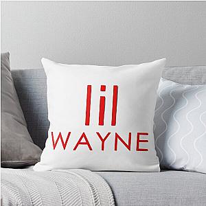Vintage Funny Face Lil Wayne Throw Pillow
