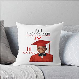 Vintage Funny Face Lil Wayne Throw Pillow