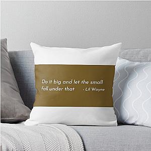Lil Wayne Lyrics Throw Pillow