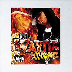 Vintage Funny Face Lil Wayne Poster