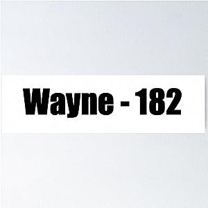 Blink 182 Lil Wayne tour Poster