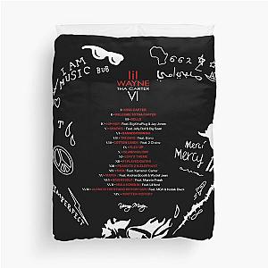 Vintage Funny Face Lil Wayne Duvet Cover