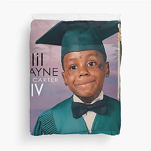 Vintage Funny Face by Lil Wayne Duvet Cover