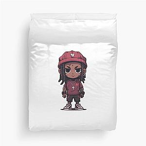 Lil Wayne Cartoon Duvet Cover