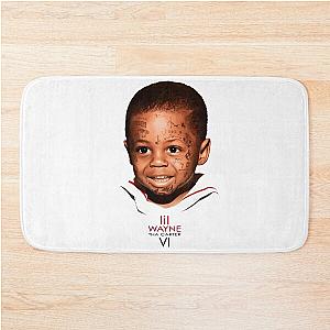 Vintage Funny Face Lil Wayne Bath Mat