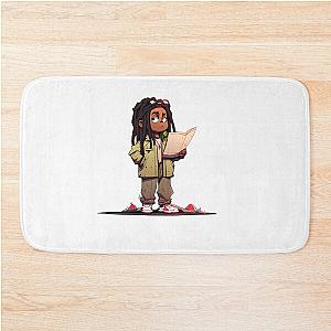 Lil Wayne Cartoon Bath Mat