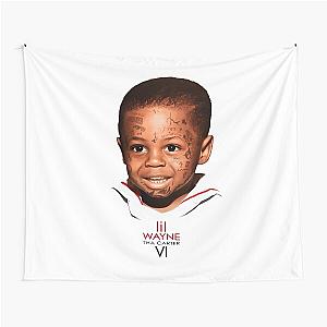 Vintage Funny Face Lil Wayne Tapestry