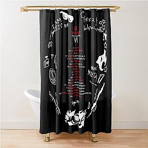 Vintage Funny Face Lil Wayne Shower Curtain