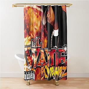 Vintage Funny Face - Lil Wayne Shower Curtain