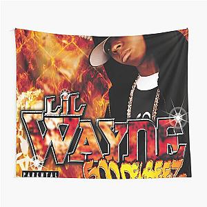 Vintage Funny Face Lil Wayne Tapestry