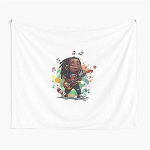 Lil Wayne Cartoon Tapestry