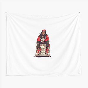 Lil Wayne Cartoon Tapestry