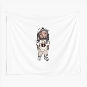 Lil Wayne Cartoon Tapestry