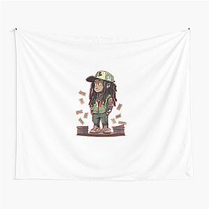 Wayne Lil cartoon design Tapestry