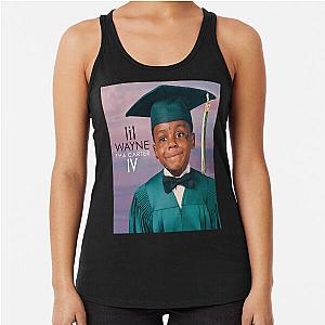 Vintage Funny Face Lil Wayne Racerback Tank Top