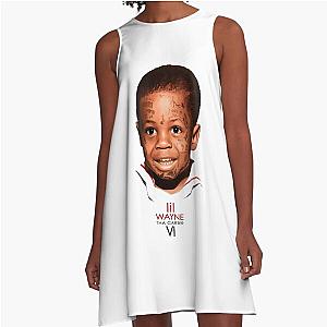 Vintage Funny Face Lil Wayne A-Line Dress