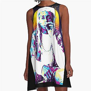 Lil Wayne Like Retro A-line Dress