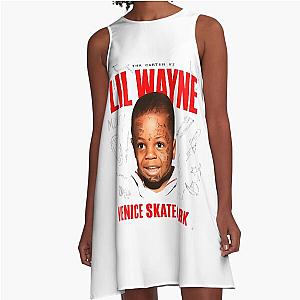 Vintage Funny Face A-Line Dress