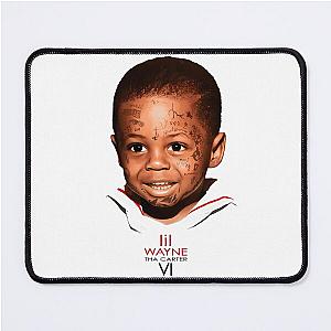 Vintage Funny Face Lil Wayne Mouse Pad