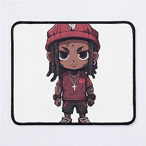 Lil Wayne cartoon design Mouse Pad